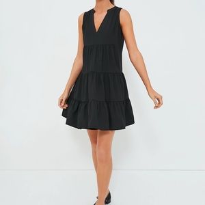 Tuckernuck black crepe sleeveless Kenzo dress